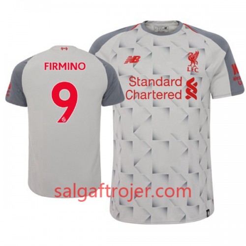 Liverpool Fodboldtrøjer Roberto Firmino 9 3. sæt 2018/19 Kort ærmer Liverpool Fodboldtrøjer Roberto Firmino 9 3. sæt 2018/19 Kort ærmer